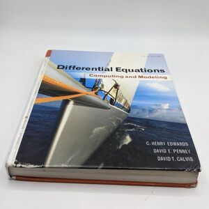 Differential Equations: Computing and Modeling (5th Edition) - Used - Acceptable